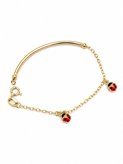 Bracelet Idee Preziose dal 1987 Child in Yellow Gold IP.BK18G/150 - IP.BK18G/150